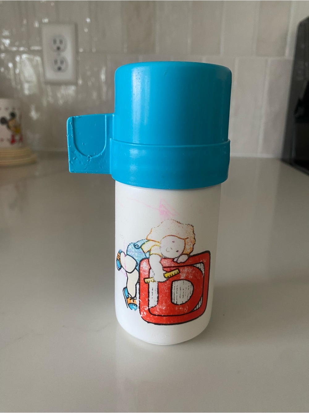 Vintage 1970’s fun with food plastic thermos
